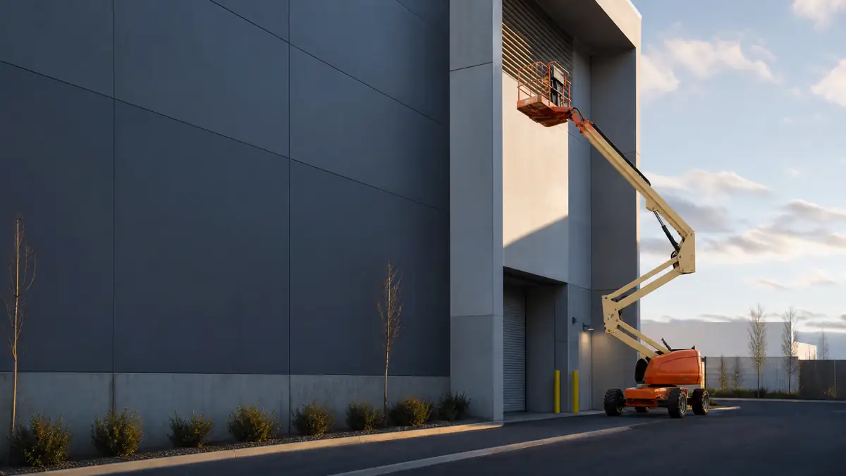 Articulating Boom Lifts jobsite access in Little Rock